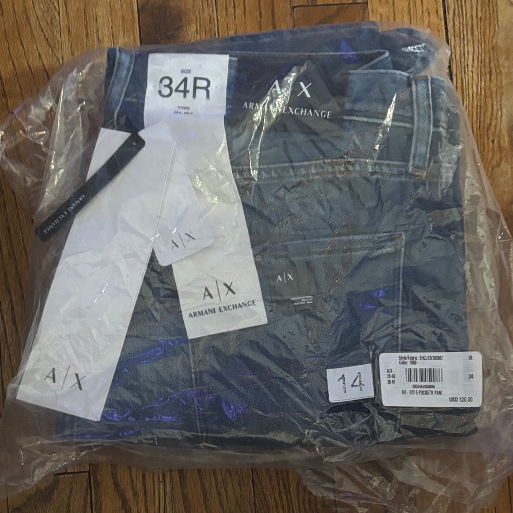 Armani Exchange Indigo Denim